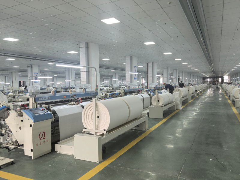 190-360cm 2 color air jet loom with cam & dobby