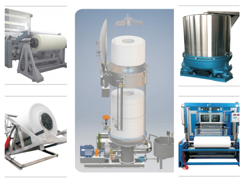Medical gauze production line
